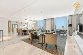 Keysplease Luxury 4B/R Penthouse walking to Dubai Mall